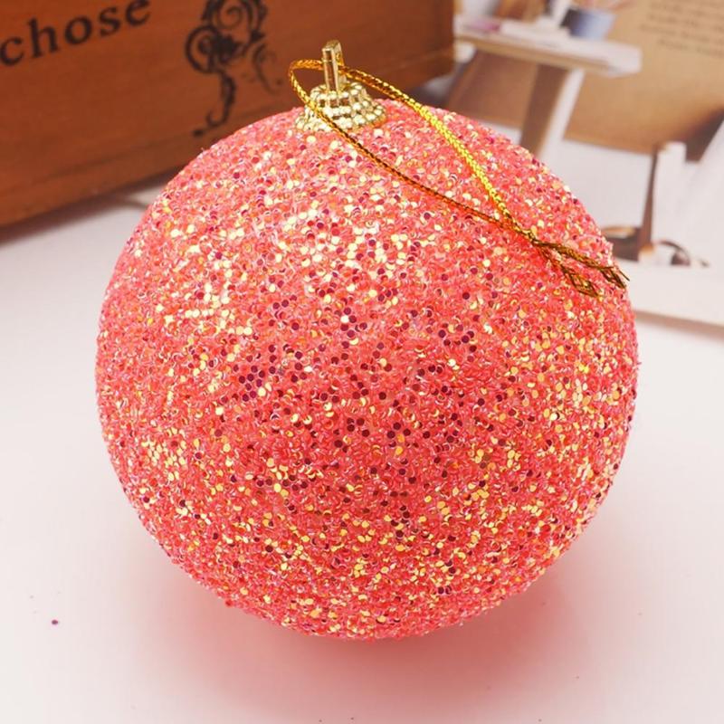 

Christmas Rhinestone Glitter Baubles Balls adornos Xmas Party Hanging Ball Ornament for Home Christmas Decorations Gift FDH
