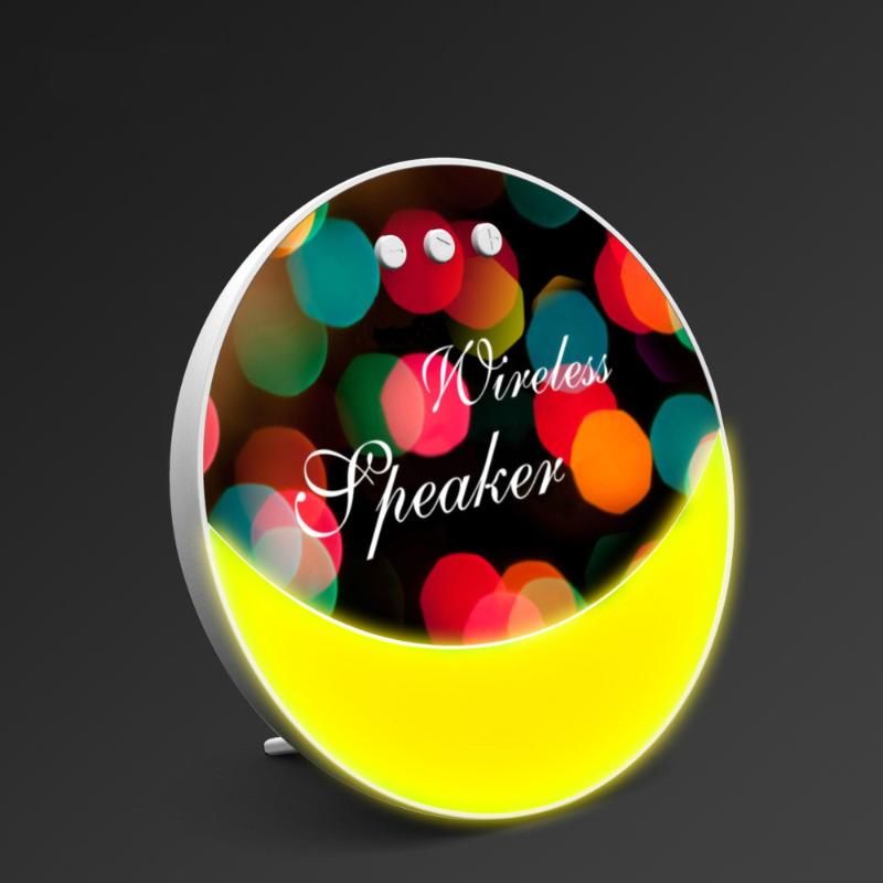 

LED Wireless Bluetooth Speaker With 5W RGB Bulb 7W LED Light Speaker Mobile Phone Music Audio Player Remote Control Lamp