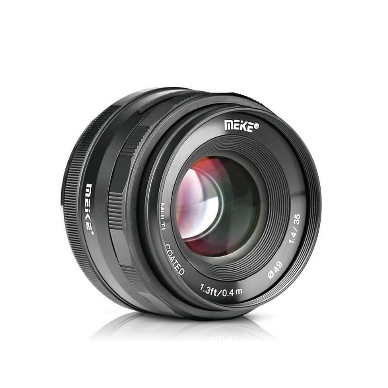 

Meike 35mm f1.4 Large Aperture Manual Focus lens APS-C for Nikon J1 J2 J3 cameras