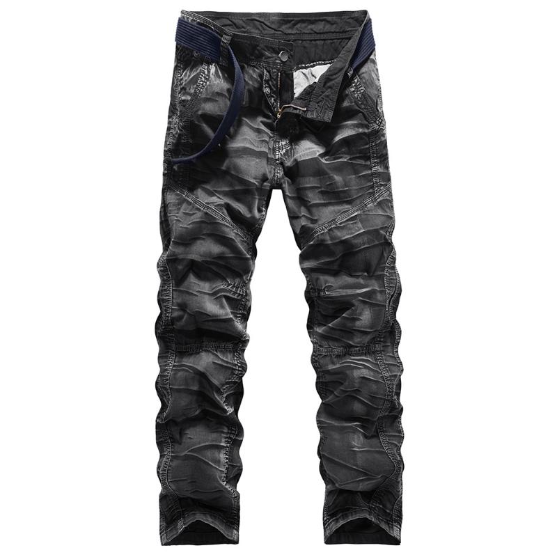 

Pants Tactical Pants Men Trousers Camping Hiking Camouflage Climbing Outdoor, Black