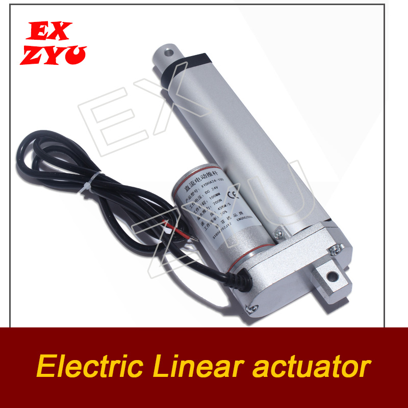 

EXZYU Electric Linear actuator 50mm Storke 100mm Stroke 200mm stroke linear motor controller DC 12V 200N chamber room