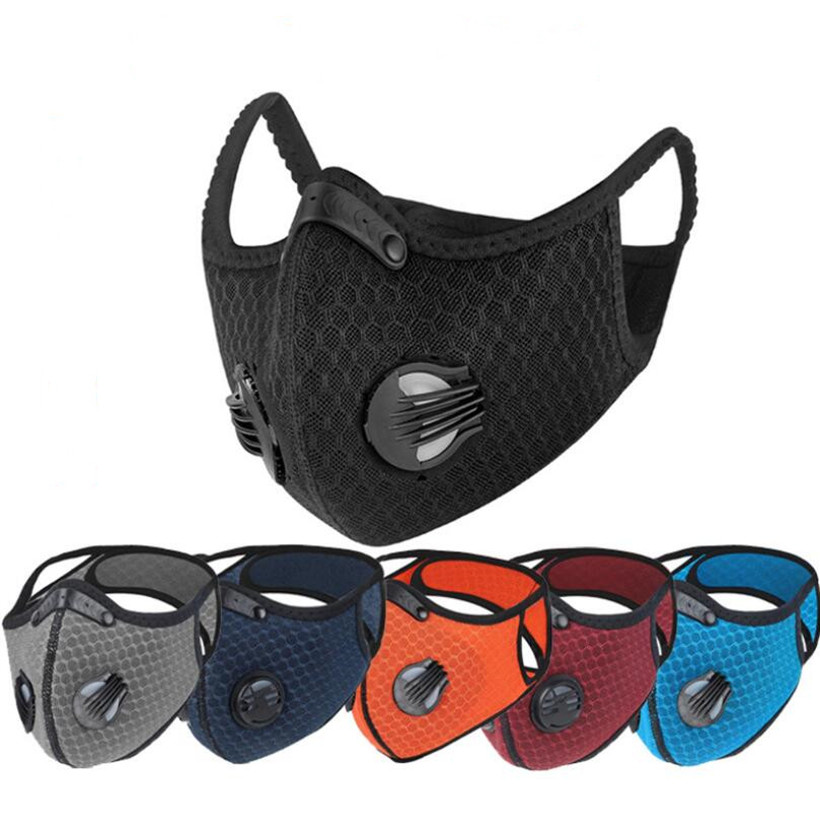 

Sport Mask Cycling Mask Outdoor Reusable Face Masks Outdoor Smog Protection For Men Women Adjustable Respirator Masks Mouth Cover CGY493