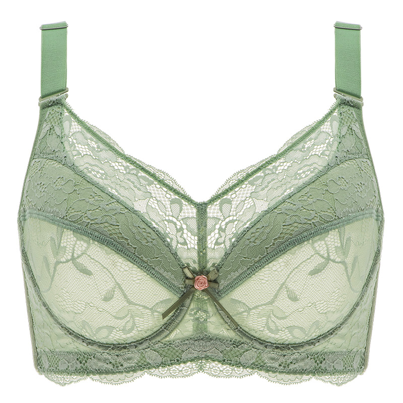 

Women's Non Padded Underwire Full Coverage Sheer Lace Supportive Minimizer Bra 34 36 38 40 42 44 46 B C D E F G H I J, As pic