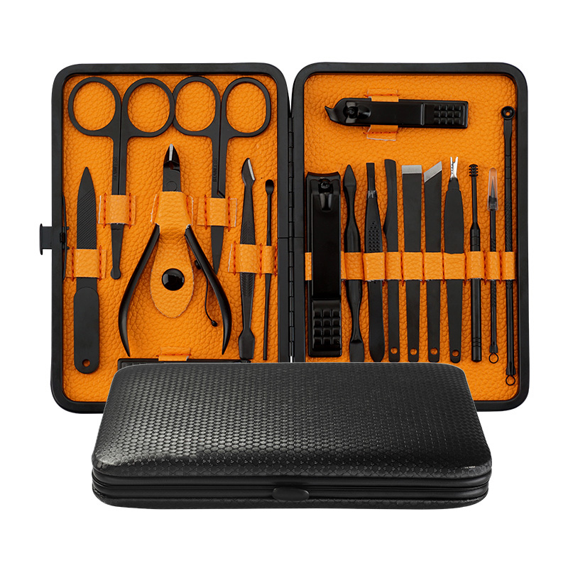 

18Pcs/Set Nail Clippers Manicure Pedicure Kit Finger Toe Scissor Grooming Tools @ME88