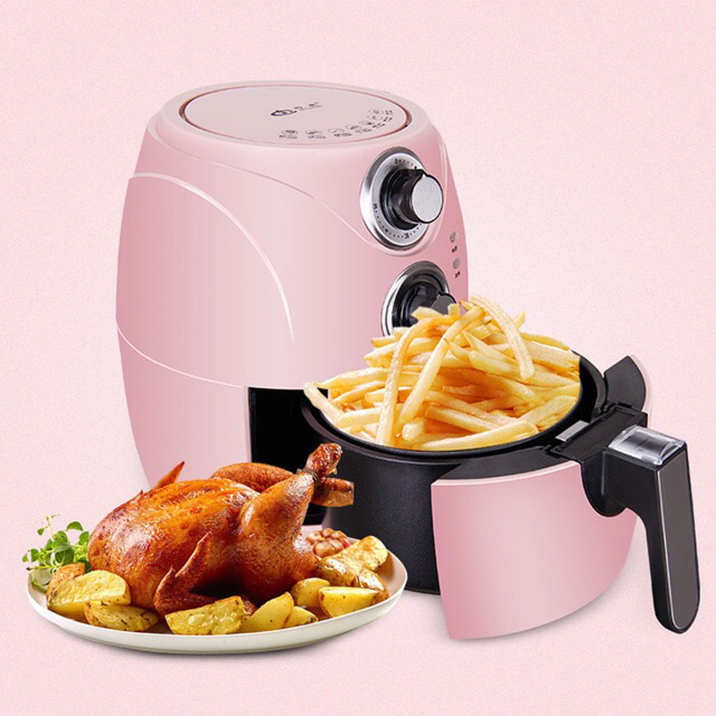 

220V 1200W Household Air Fryer Oil-free Electric Frying Pan Full-automatic Fries Machine Automatic Power Off Air Fryer