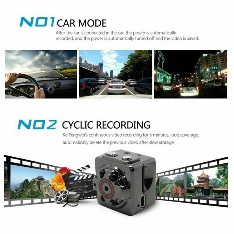 

Mini Infrared Motion Camera Micro Motion Sensor Camera Full HD 1080P DV DVR UK