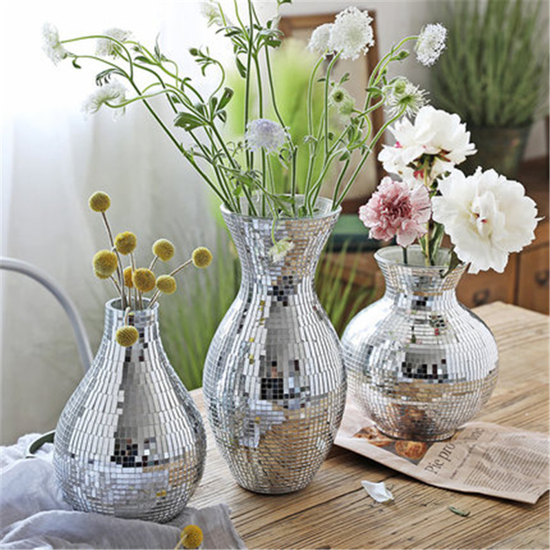 

EUROPEAN STYLE GLASS VASE HYDROPONICS SCINDAPSUS FLOWER POT CREATIVE LIVING ROOM COFFEE TABLE FLOWER ARRANGEMENT DECOR X5918