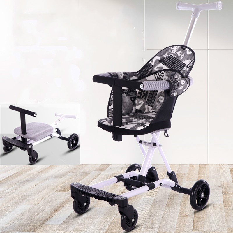 

Slip baby artifact 3 in 1 trolley light folding child infant child portable scooter