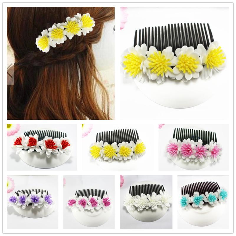 

LARGE 12cm length 20 kinds of color you choose Fabulous Hawaii Plumeria flowers Foam Frangipani Flower comb bridal hair clip, White