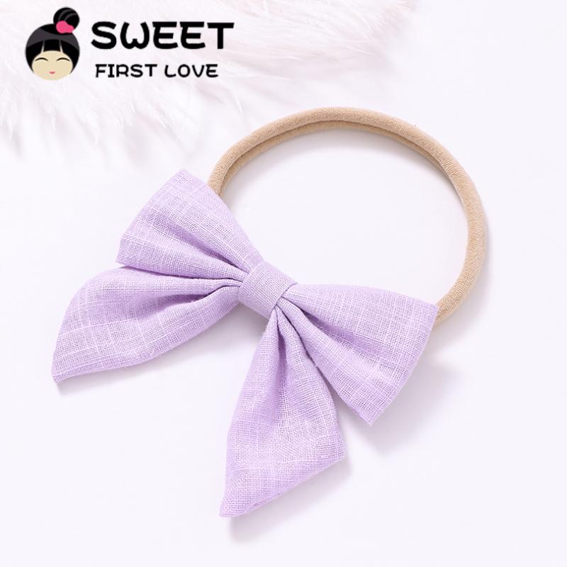 

Big Bow Headbands Solid Multi Color Hair Bands Simple Big Bows For Kids Customized Hair Accessories Bow-knot Kids Head Wear, Nssb-0005-1a1lan
