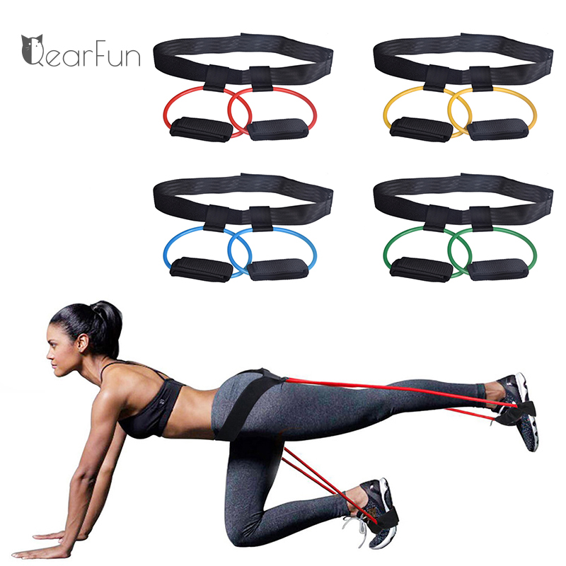 

Fitness Booty Bands Set Resistance Bands for BuLegs Muscle Training Adjust Waist Belt Fitness Workout