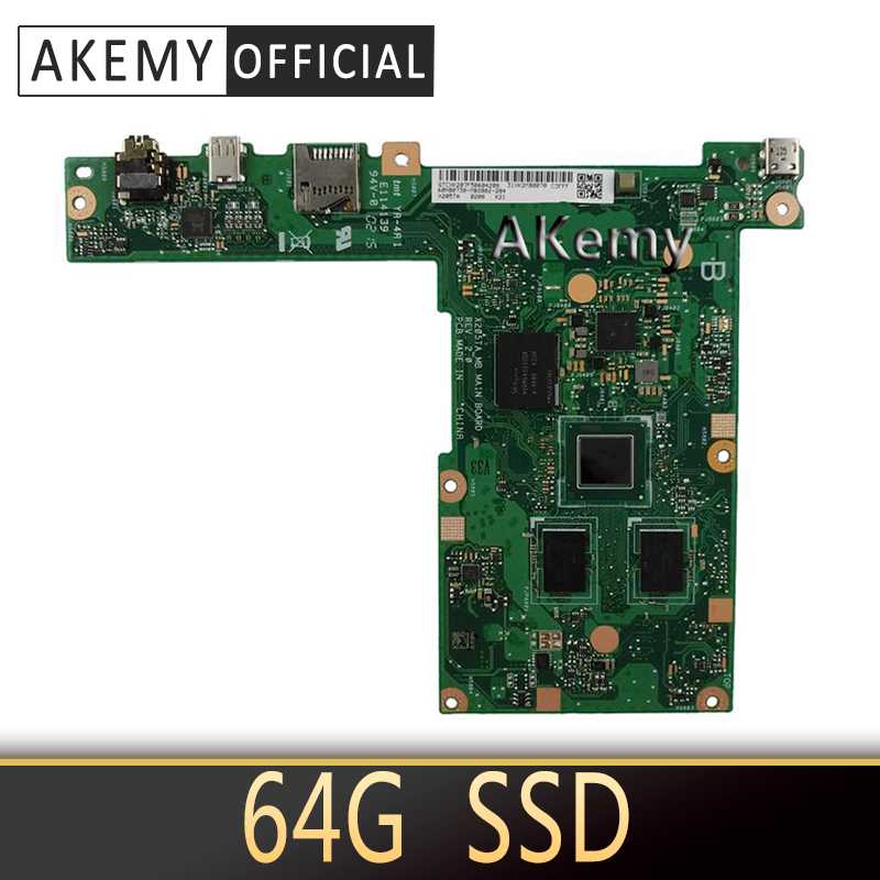 

Akemy X205TA laptop motherboard For ASUS X205TA X205T motherboard 2G/Z3735F 64G SSD