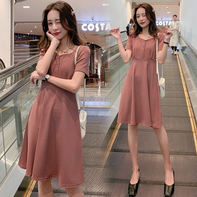 

Summer Dress for Pregnant Women Maternity Elegant Dresses Pregnancy Women A Word Dress for Photo Shoot