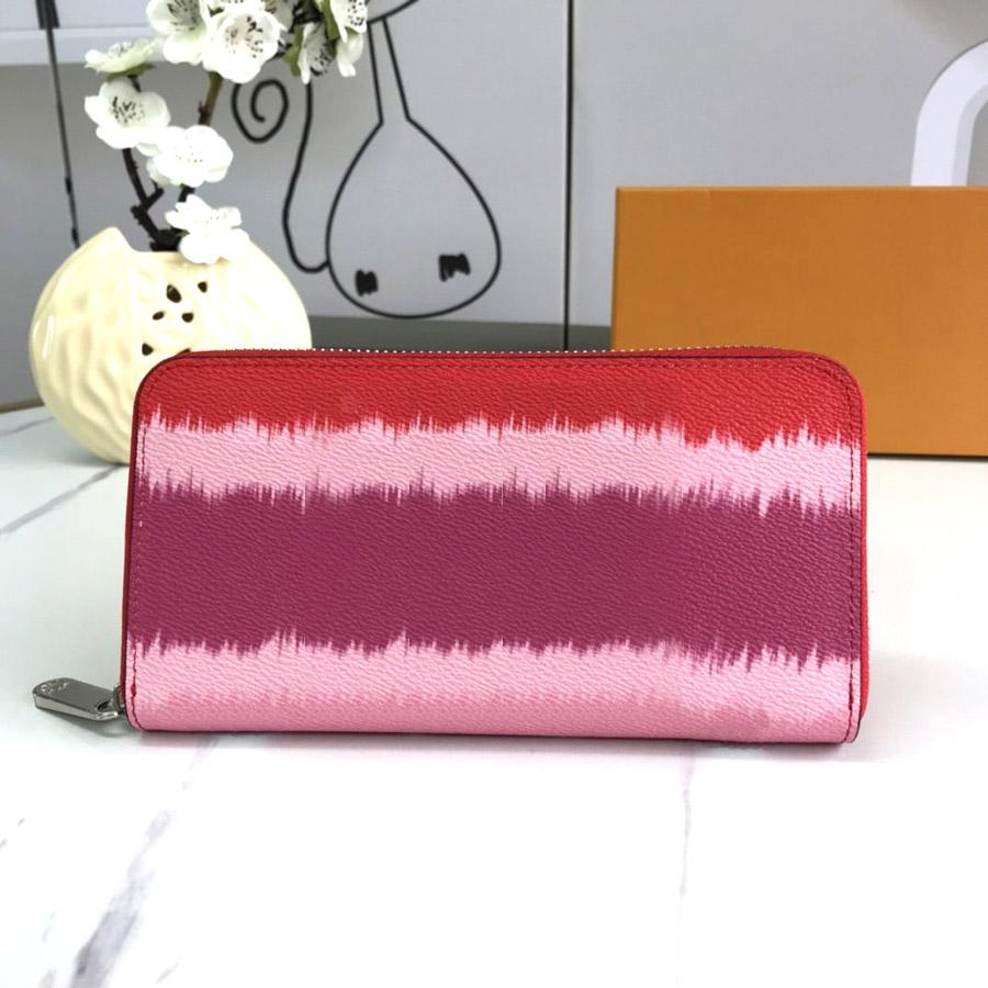 

Purse Zipper New Fashion Clutch Tie-dye 2020 Famous Wallet Card Hot Designer Luxury Brand Bag Genuine Leather F Jaqfl