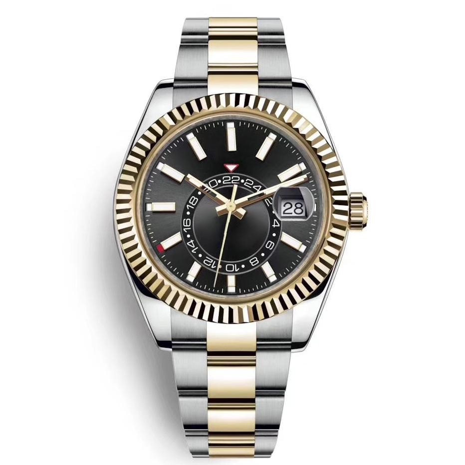 

2019 Men watch 42mm 326934 326933 326938 Automatic watch Stainless steel 2813 movement mens watches men wristwatch watc, Waterproof link