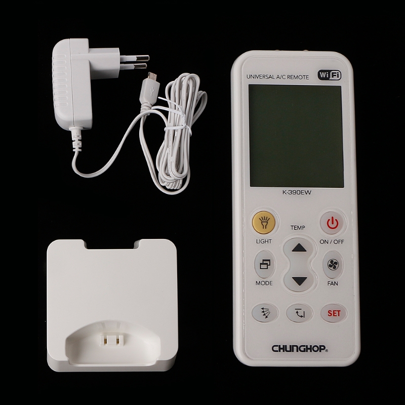 

K-390EW WiFi Smart Universal LCD Air Conditioner A/C Remote Control Controller