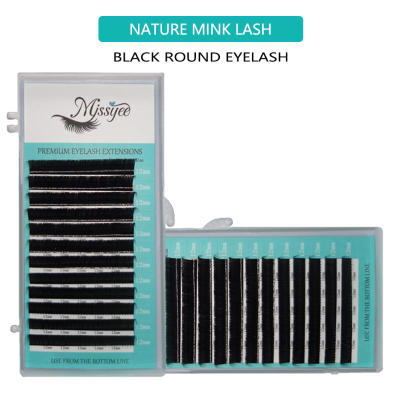 

0.20 C 8-15mm Mix Tray Mink Eyelash Extensions Individual False Mink Lashes False eyelashes,Russian volume