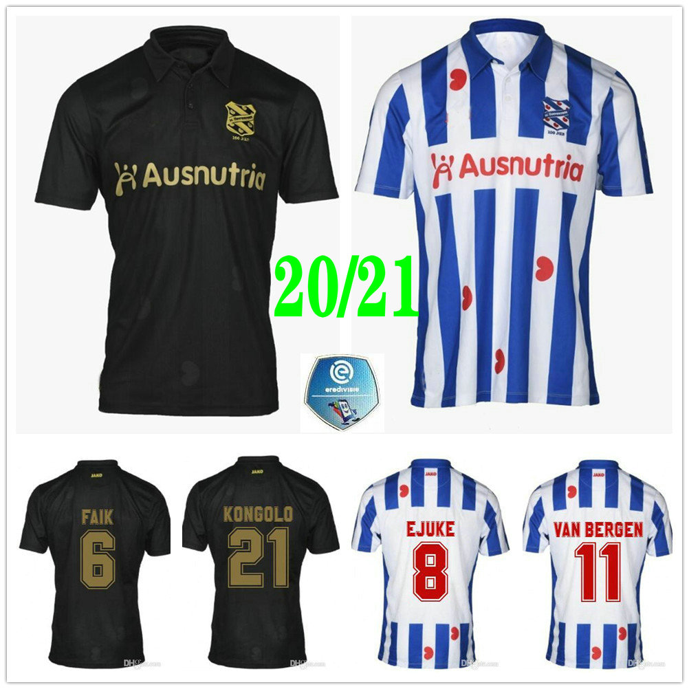 

2020 2021 SC Heerenveen Soccer Jerseys 100th Anniversary Faik Veerman Kongolo Dresevic Custom 20 21 Home Away Football Shirt Uniform, As picture mens sizes