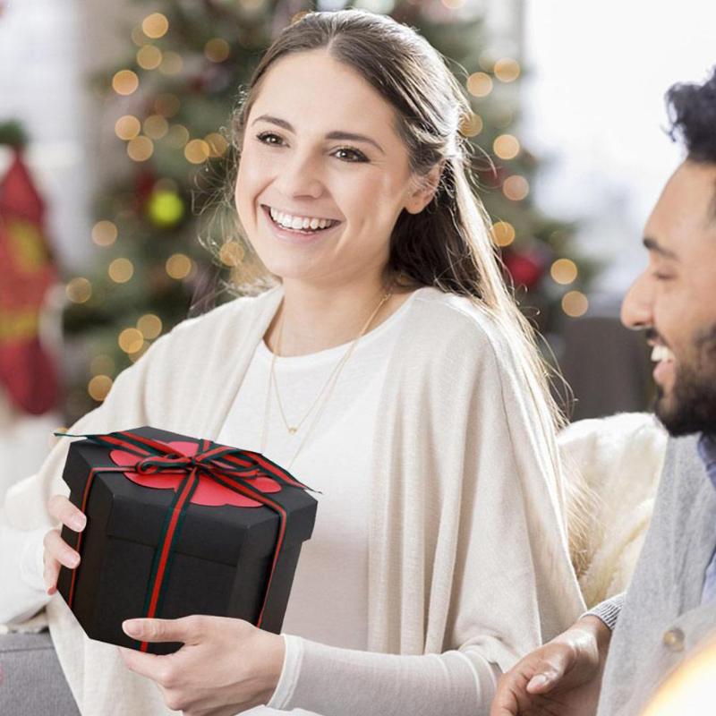 

Gift Explosion Surprise Box Party Love Explosion Bag Package Christmas Scrapbook For Anniversary Birthday Diy Photo G U0R9