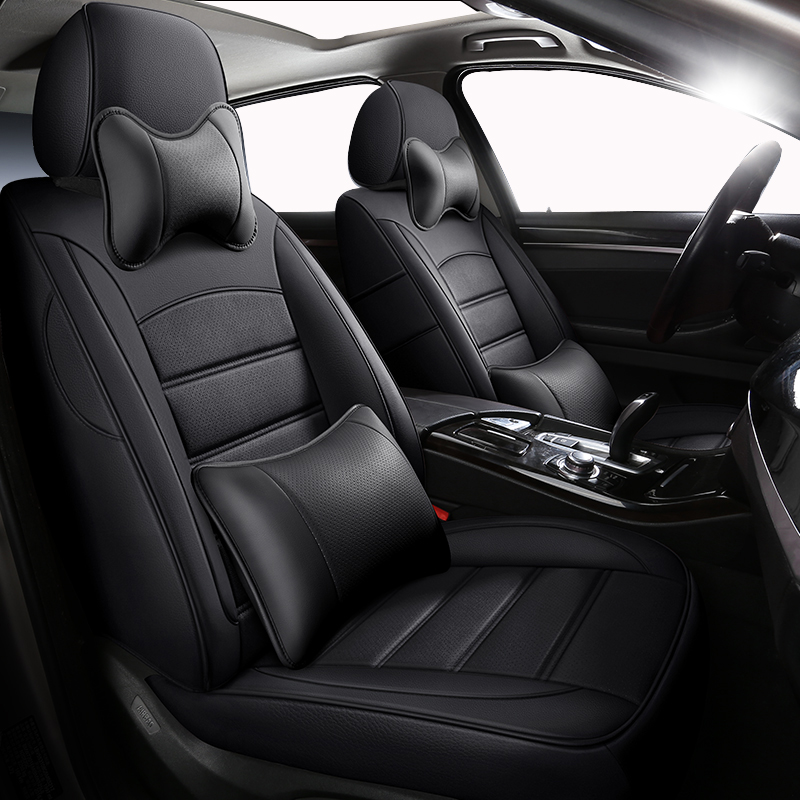

ZHOUSHENGLEE Custom car seat covers For 308 408 508 4007 4008 508 sw macan auto accessories car seat cover set