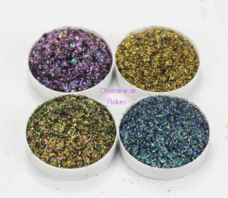 

5g Chameleon Flakes Magic Effect Flakes Chrome Nail Powder Glitter Sequins Irregular Shape Nail Art Gel Polish Manicure