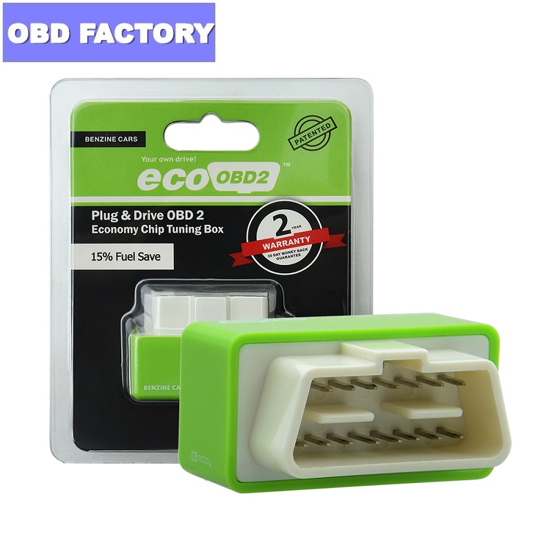 

EcoOBD2 Benzine Gasoline Cars Economy Chip Tuning Box Plug and Drive Eco OBD2 Interface15% Fuel Save