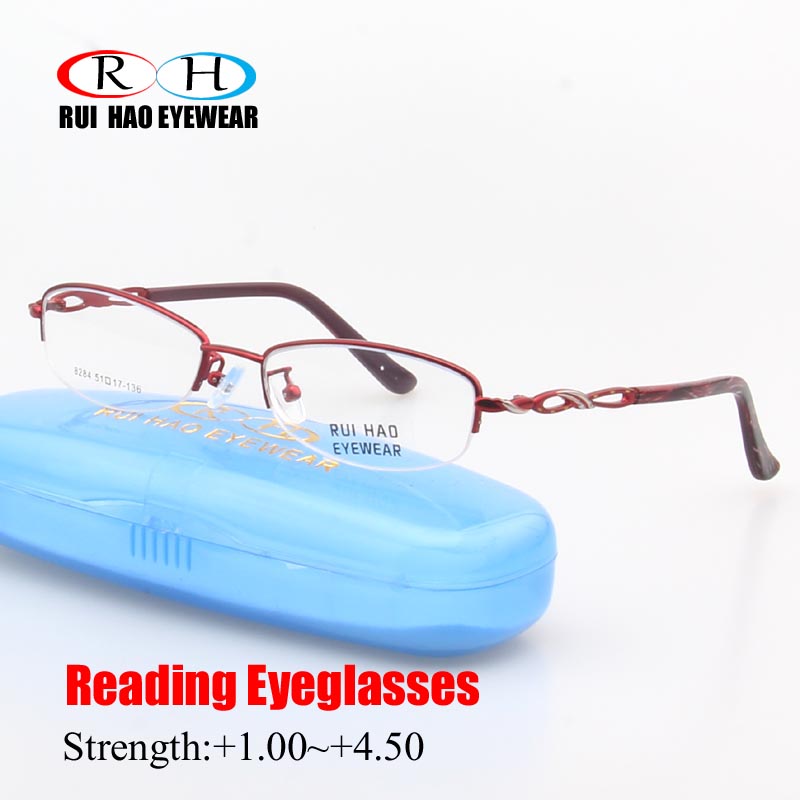 

Women Reading Eyeglasses Clear Presbyopic Glasses Resin Spectacles CR-39 Lens HMC Coating Unisex Eyewear +1.00 ~ +4.50