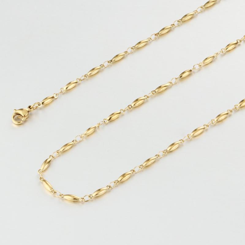 

3pcs Initial Chain Necklace for Women Girls Gold Silver Plated Stainless Steel Wedding Jewelry Body colar Christmas Gifts FN30