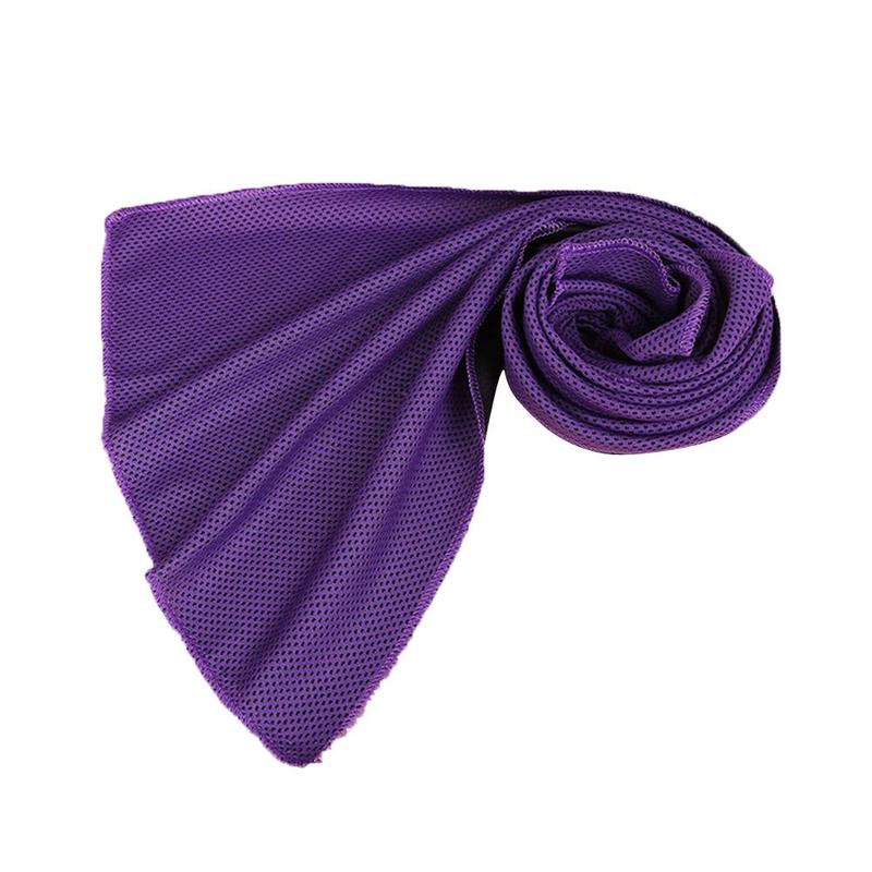 

100 * 30cm Multicolor Ice Towel Heat Relief Reusable Chill Cool Towel Cold Utility Forever Instant Cooling
