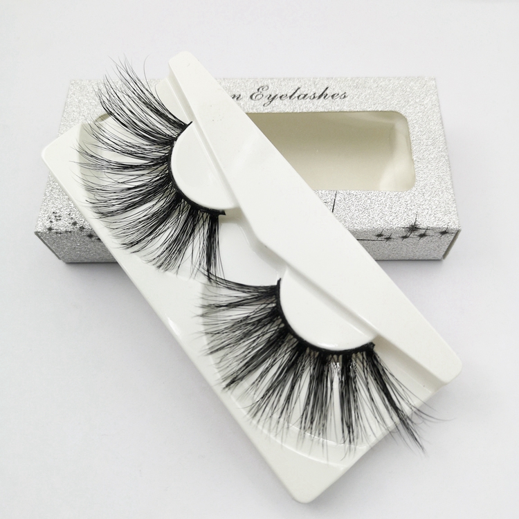 

Cursavela real mink eyelashes thick makeup lashes 30mm luxurious dramatic winged fluffy multilayers 1 pair eyelashes curly