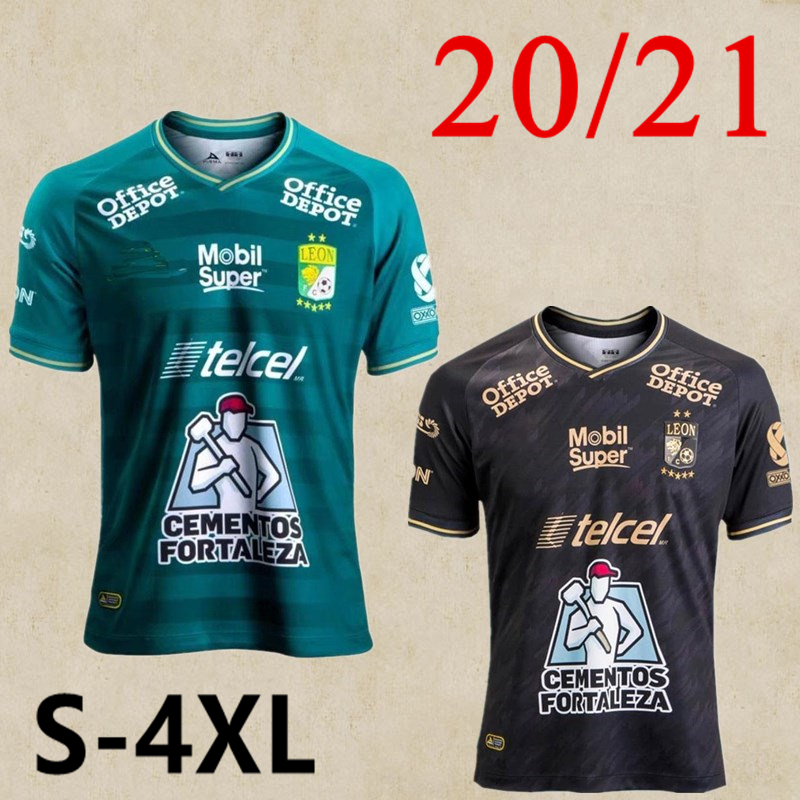 

Large size 20 21 Club leon soccer jerseys home away S- León MACIAS RAMOS W.TESILLO ángel M.CAMPBELL football shirts men1, 12