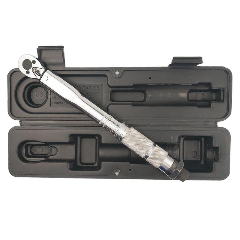 

Torque Wrench Bike 1/4 Square Drive 5-25NM Two-way Precise Ratchet Wrench Repair Spanner Key Hand Tools