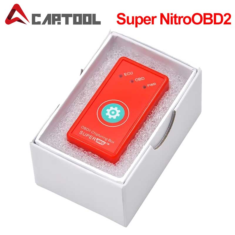 

More Power And Torque NitroOBD2 Upgrade Reset Function SuperOBD2 ECU Chip Tuning Box Yellow For Benzine Better Than Nitro OBD2