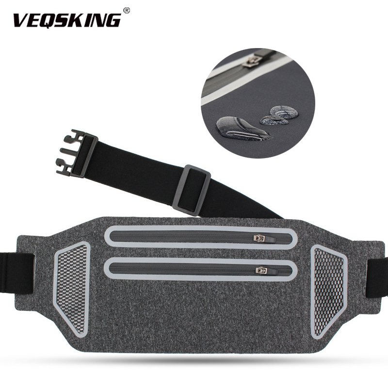 

Waterproof Running Waist Bag, Lightweight 6.5 inches Phone Waist Bag, Ultra-Thin Running Men Women Sports Gym Belt, Green