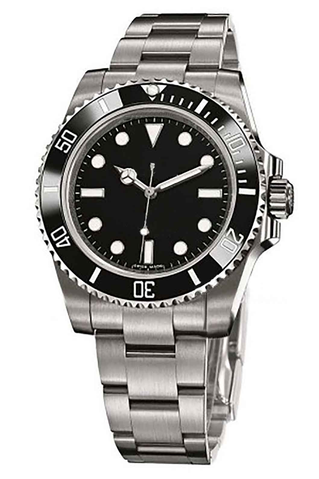 

Men's automatic mechanical watch, size 40 mm, 2183 movement, 316 fine steel, super luminous, scratch-proof and wear-resistant glass mirror,, Box