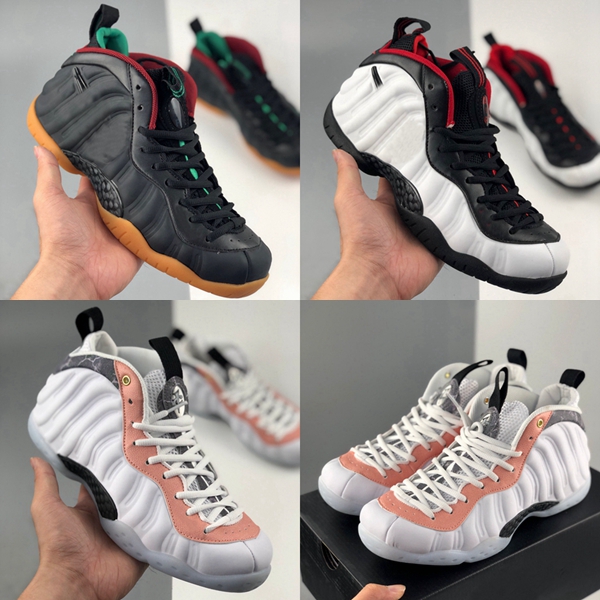 

2020 Penny Hardaway Pro One Mens Basketball shoes Pink Black white Sports Sports Designer foams Sneakers Trainers baskets des chaussures