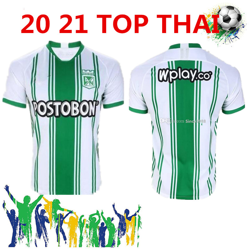 

2021 Atletico Nacional Medellin H.BARCOS Soccer Jersey Colombia Medellin J.BARRERA Football Uniform Man kids kit Football Shirt 20/21, Black;yellow