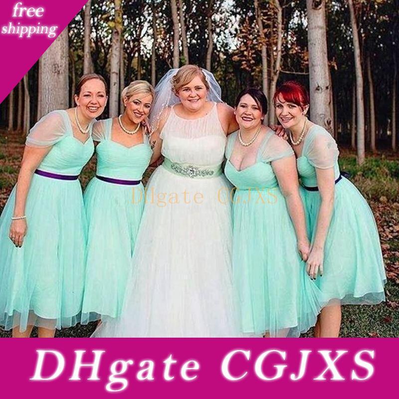 mint green tea dress