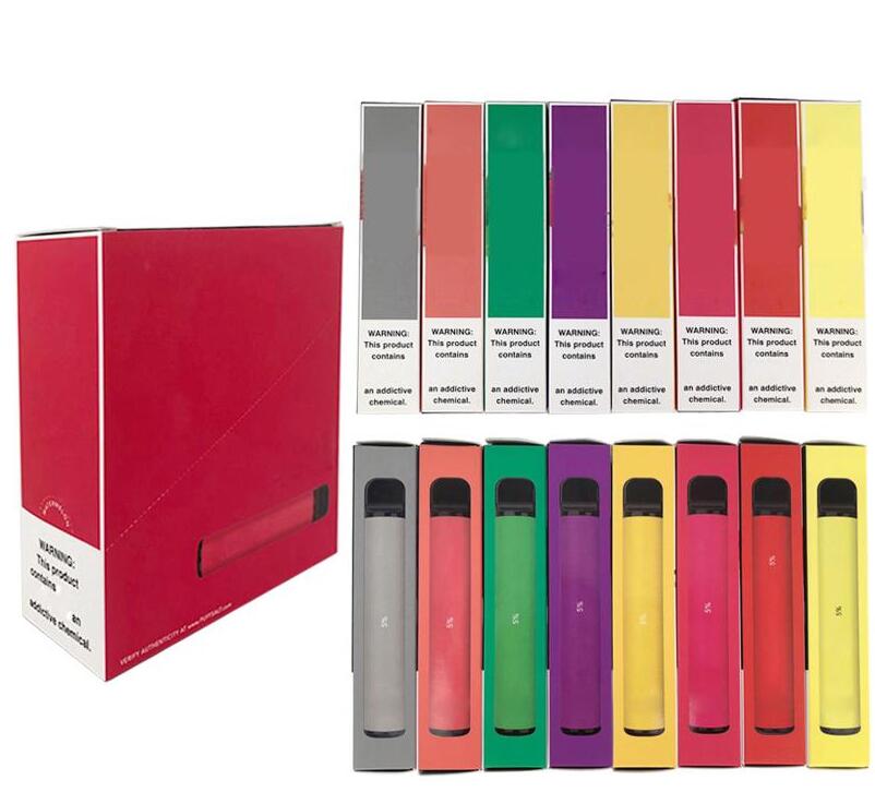 

Puff Plus Bar 800+Puffs Disposable Vape Pen 550mAh Battery 3.2ml Pods Cartridges Pre-Filled e Cigs Limited Version Vaporizers