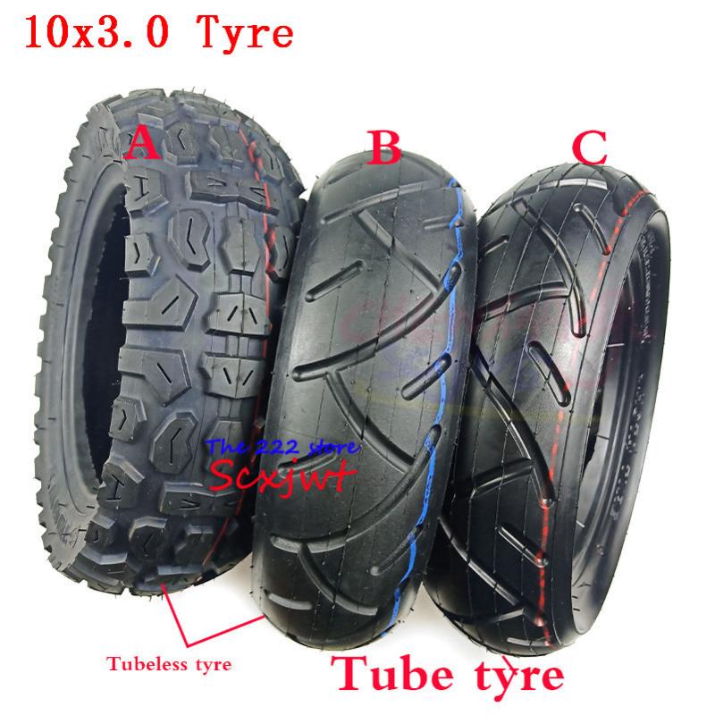 

10x3.0 inner outer Tyre / Tubeless tire For KUGOO M4 PRO Electric Scooter wheel 10'' Folding electric scooter wheel tire 10*3.0