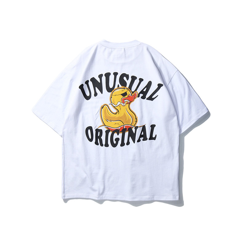 

Unusual Original Men and Women Tshirts Round Neck Short Sleeve Loose Casual T Shirt Harajuku Korean Oversize Top Tees Hip Hop, Black