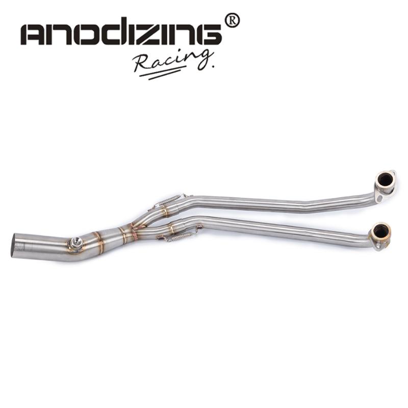 

Slip On 51MM Full exhaust System For YP500 T-TMAX500 TMAX 500 2001-2007 Muffler Escape Set Front Middle Link Pipe Steel