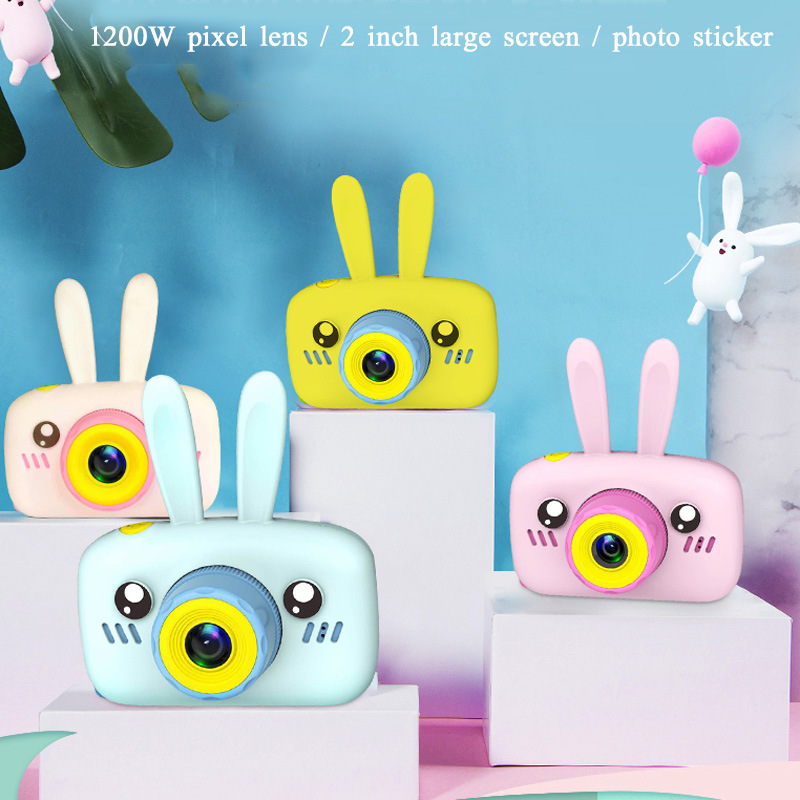 

Mini Digital Camera for Kids 2 Inch 1080P HD Screen Chargable Photography Props Cute Baby Child Birthday Gift Cam Outdoor Game