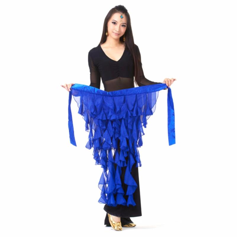 

Belly Dance Multicolor Costume Tribal Egypt Tassel hip scarf wrap belt Skirt Fringes 1, Rose red