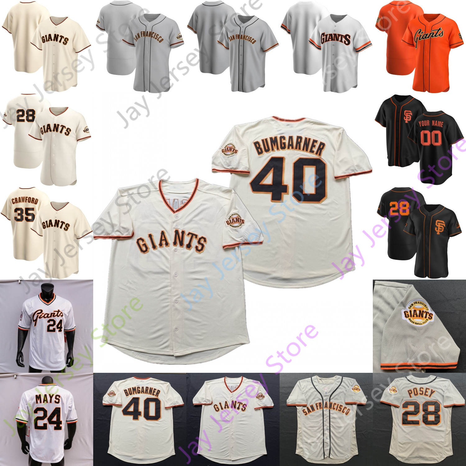 

San Francisco Jersey 31 Tyler Anderson 18 Drew Smyly 56 Tony Watson 14 Chadwick Tromp 33 Darin Ruf 22 Will Clark Willie Mays, Women 2020 new cream