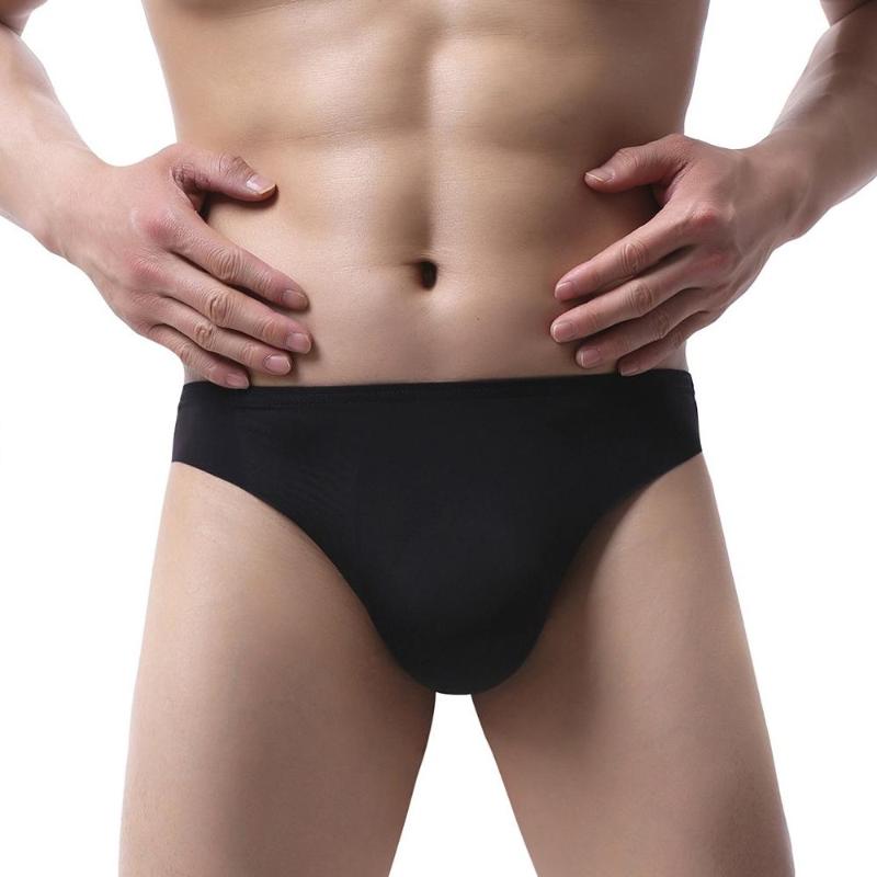 

Men's Mesh Low Waist Underwear Soft Breathable Knickers Short Sexy Briefs Jockstrap Briefs Lingerie Undies Slip Male Black House