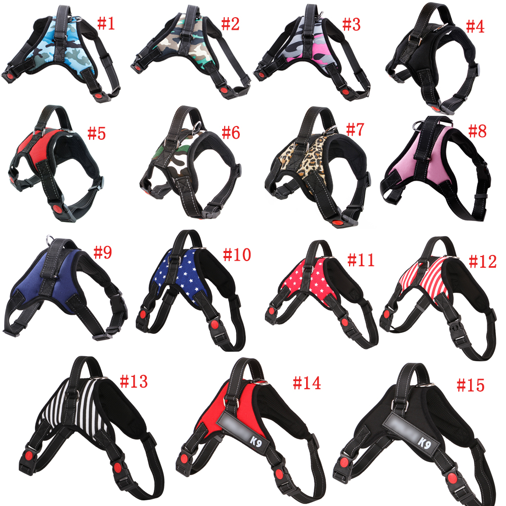 

Dog Collars & Leashes Wholesale collar medium and Large 16 different styles leash pet chest harness for accessories