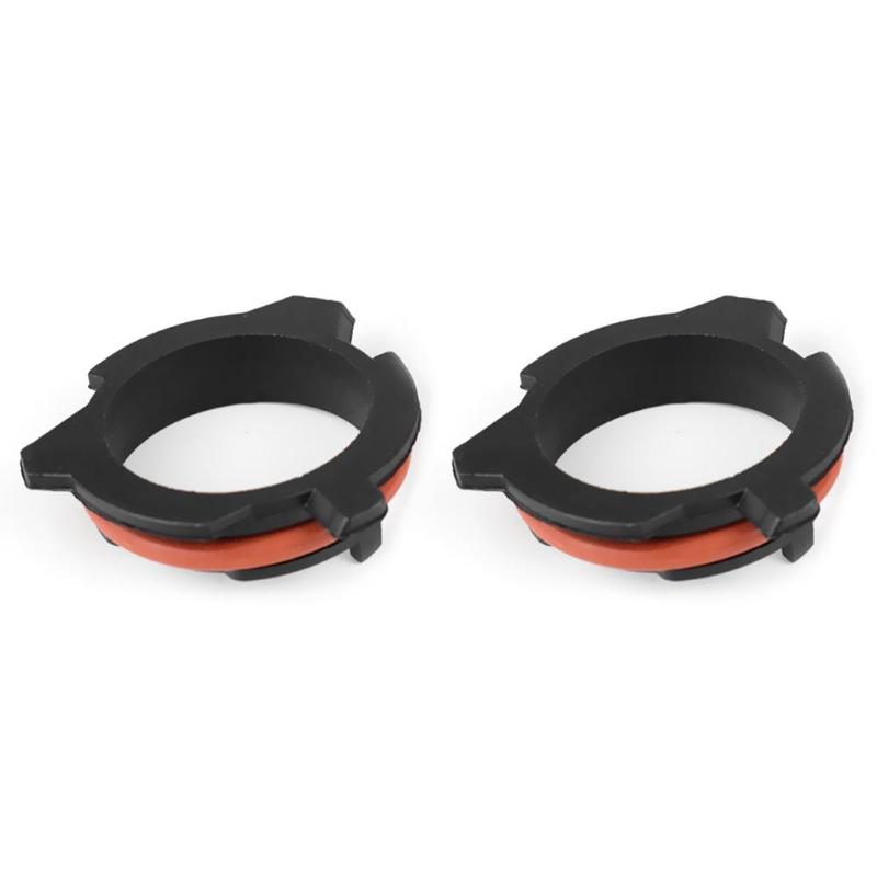 

VODOOL 2Pcs H7 Car LED Headlight Bulb Base Adapter Holder Headlamp Socket Retainer Clip For E39-2 5 Series SLK