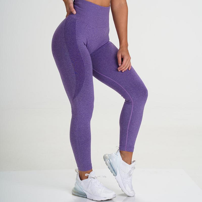 

Cultivate Oneself Yoga Pants Sexy Women Sports Leggings Fitness Fashion Trend Temperament Gym High Waist Workout Pants, Purple
