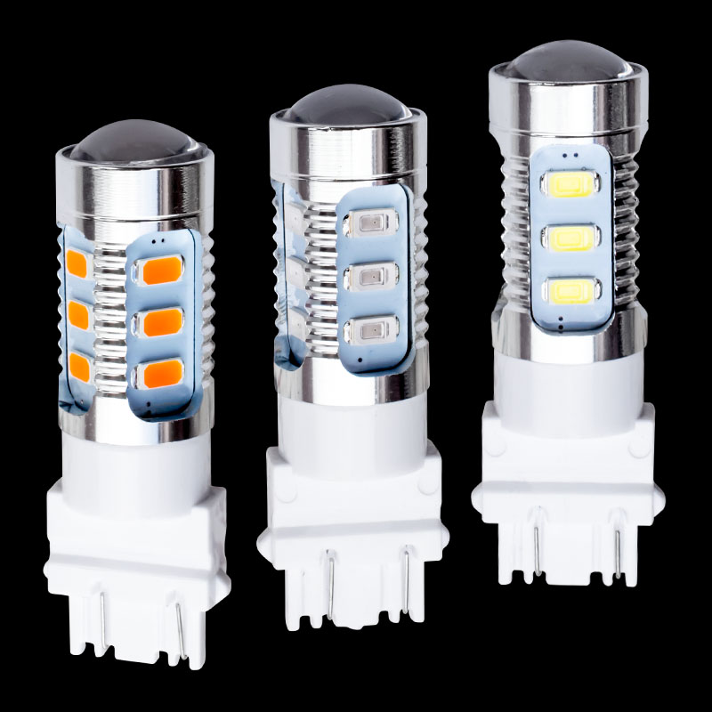 

T25 3157 P27/7W 15 smd 5630 LED car Lights motor daytime running light Turn Signal 3156 3057 3456 3757 RED YELLOW AMBER WHITE 2X, As pic